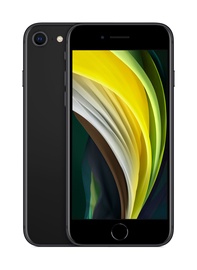 Mobiiltelefon Apple iPhone SE 2020, must, 3GB/64GB