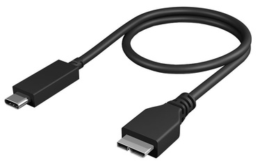 ICY BOX Cable Micro USB / USB-C Black