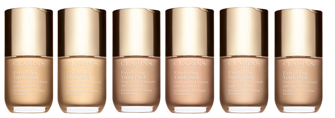 clarins everlasting youth fluid foundation spf 15