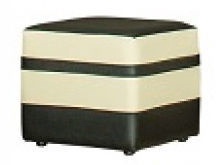 Bodzio Pouf Livonia Black/Pearl