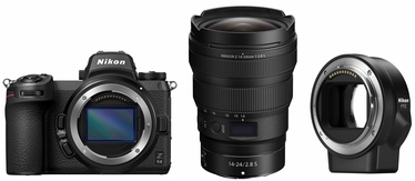 Süsteemne fotoaparaat Nikon Z 6 II + Nikkor Z 14-24mm f/2.8 S + FTZ Mount adapter