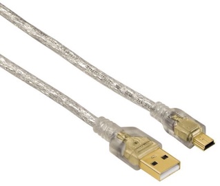 Hama Cable USB-mini to USB Transparent 0.75 m