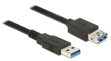 Delock Cable USB 3.0 / USB 3.0 Black 0.20m
