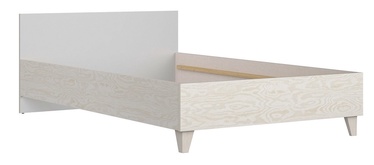 Vaikiška lova Black Red White Stanford LOZ120 Light Grey/Plywood, 204x125 cm