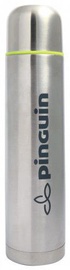 Pinguin Vacuum Thermos Bottle 1l Silver