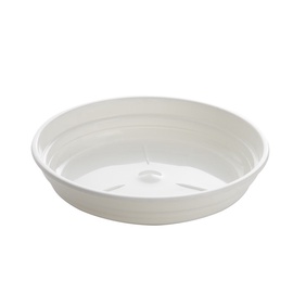 Paliktnis puķu podam Uniplastex UPO13, 13cm, balts