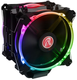 Raijintek CPU Cooler LETO PRO RGB 2x120mm Black