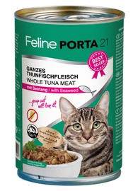 Feline Porta 21 Cat Wet Food w/ Tuna & Seaweed 400g