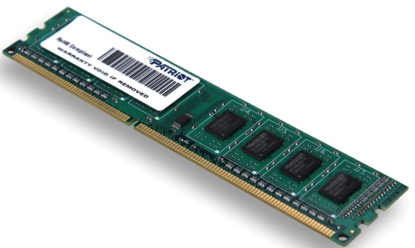 Operatyvioji atmintis (RAM) Patriot PSD34G160081, DDR3 (RAM), 4 GB, 1600 MHz