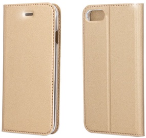 Blun Premium Smart Magnetic Fix Book Case For Samsung Galaxy J5 J530F Gold