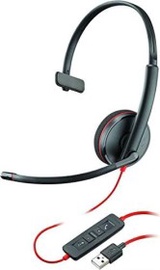 Laidinės ausinės Plantronics Blackwire 3210, juoda