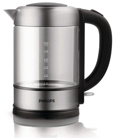 Elektriline veekeetja Philips HD9342/01, 1.5 l, must/roostevaba teras
