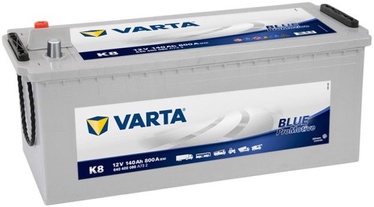 Аккумулятор Varta ProMotive SHD Blue K8, 12 В, 140 Ач, 800 а