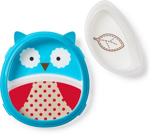 SkipHop Zoo Smart Serve Plate & Bowl Owl