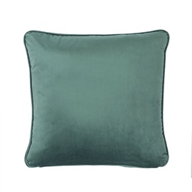 Home4you Velvet Pillow 45x45cm Dark Green