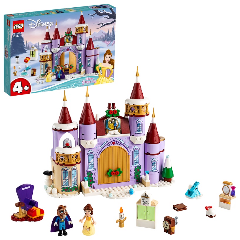 Konstruktor LEGO Disney Princess Talvepidustused Bella lossis 43180, 238 tk