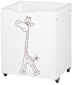 Klups Safari Giraffe Toy Box White