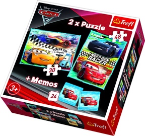 Пазл Trefl Memo & s Disney Cars 3 90706, 30/48 шт.