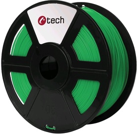 Расходные материалы для 3D принтера C-Tech 3DF-PLA, 330 м, зеленый