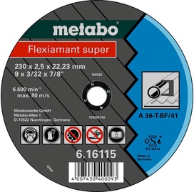 Metabo Flexiamant Super 230x2.5x22.23mm Steel TF 41