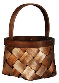 Verners Wood Basket 17x25