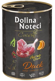 Koerte märgtoit (konserv) Dolina Noteci Cuisine Chicken & Duck 400g