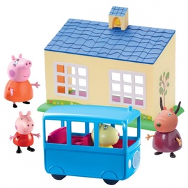 TM Toys Peppa Pig Shool & Bus Playset