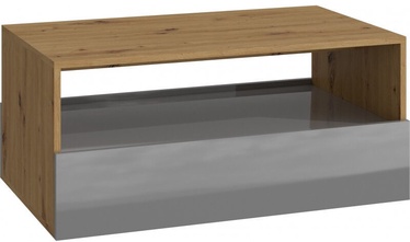Kafijas galdiņš Top E Shop Rebel Artisan Oak/Graphite Gloss, 900x540x400 mm