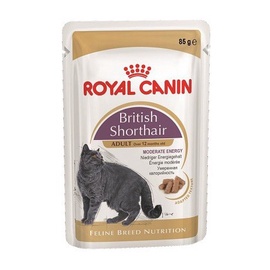 Konservuotas ėdalas katėms, Royal Canin British Shorthair Adult, 85 g