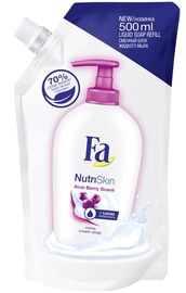 Šķidrās ziepes Fa NutriSkin Acai Berry Refill, 500 ml