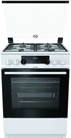 Gāzes plīts ar elektrisko krāsni Gorenje K634WH