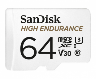 Atmiņas karte SanDisk High Endurance, 64 GB