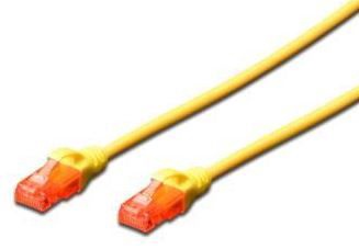 Digitus Premium CAT 6 UTP Cable Yellow 1m
