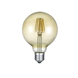 Lambipirn Trio LED, G95, merevaigu-kollane, E27, 6 W, 420 lm