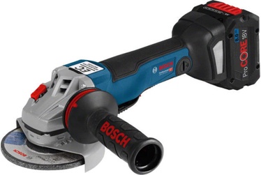 Bosch GWS 18V-10 PC Cordless Angle Grinder with 2x5Ah Batteries/1880CV