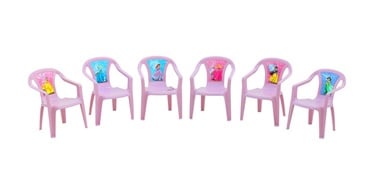 Bērnu krēsls Garden4you Disney Princess, rozā, 380 mm x 520 mm