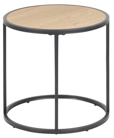 Kafijas galdiņš Home4you Seaford Oak, 450x450x430 mm
