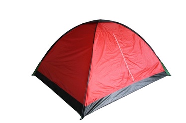 Četrvietīga telts Royokamp Igloo 100204, sarkana