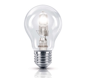 Лампочка Philips Галогеновая, A55, холодный белый, E27, 53 Вт, 850 лм