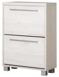 Bodzio Shoe Cabinet Panama PA60 Pearl Sonoma Oak