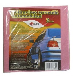 Lupatiņa automašīnas tīrīšanai, 2gab.