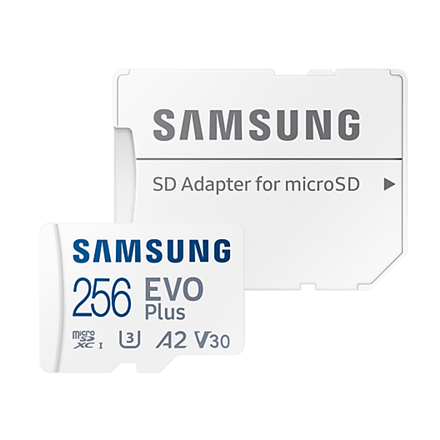 Mälukaart Samsung MICRO SDXC C10 EVO+, 256 GB