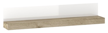 Plaukts Tuckano PH-140 Warsaw Shelf 1400x260x200mm Oak/White