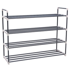 Songmics Shoe Rack Grey 92x74x30cm