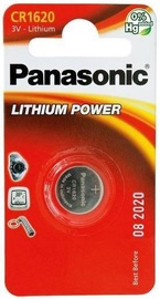 Baterijas Panasonic 6229, CR1620, 3 V, 1 gab.