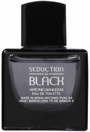 Tualetes ūdens Antonio Banderas Seduction in Black, 100 ml