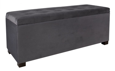 Pufs Home4you Sonata Grey, 121x48x50 cm