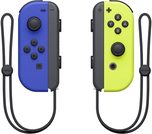 Игровой пульт Nintendo Joy-Con, синий/зеленый