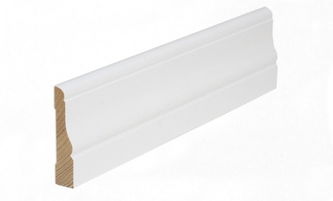 Uksepiirdeliist Kombi 15x70mm valge 2,2m