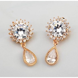 Vincento Earrings With Zirconium CE-1346
